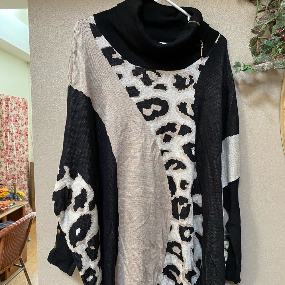 Leopard sweater